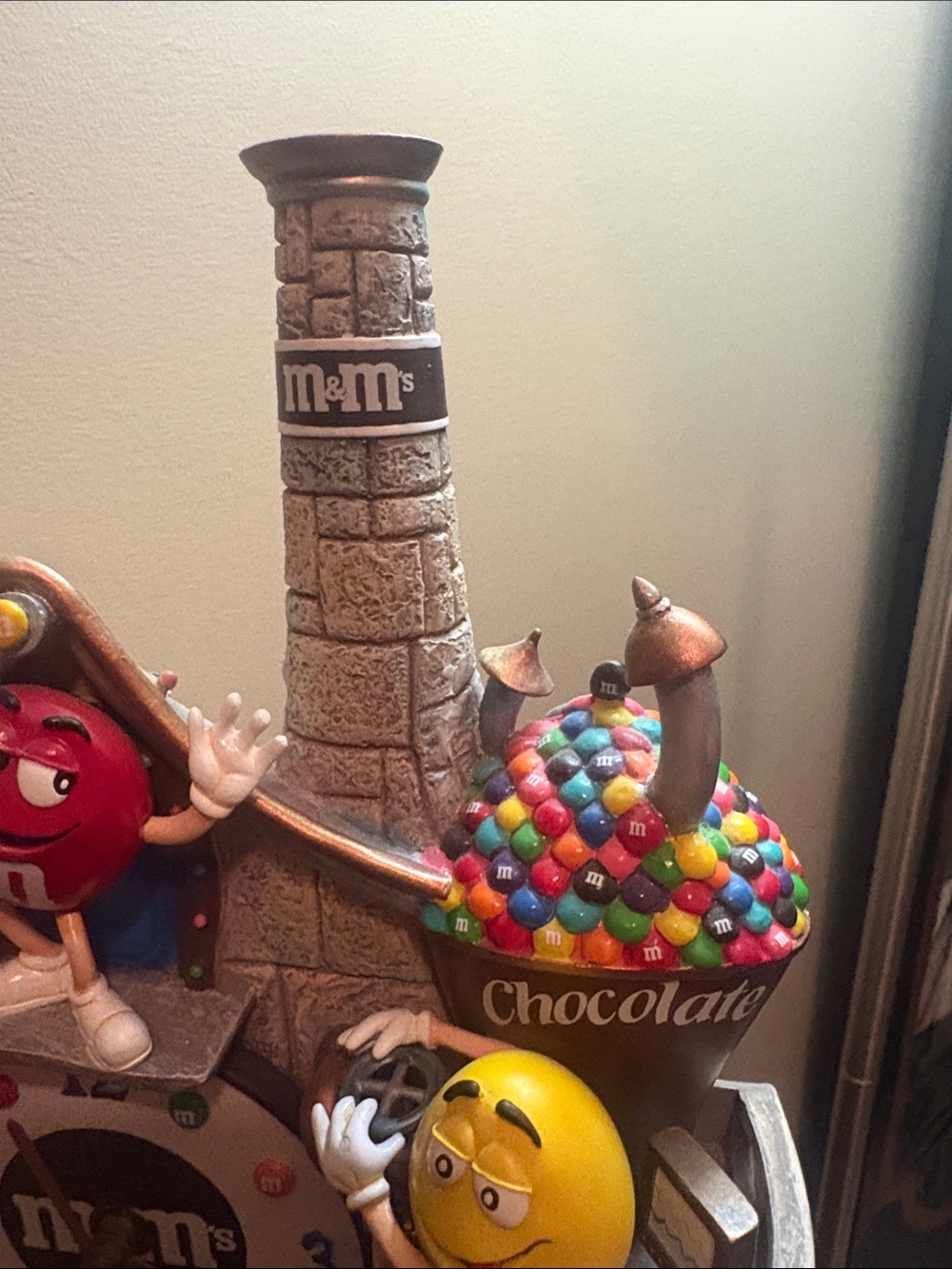 M&M'S Multi-Color Character Factory Clock from The Danbury Mint - Picture 9 of 11